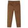 Pantalón infantil color coñac 128 de vidaXL, Pantalones de niños - Ref: Foro24-12967, Precio: 12,12 €, Descuento: %