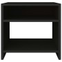 Black plywood nightstand 40x30x40 cm by vidaXL, Nightstands - Ref: Foro24-800011, Price: 32,00 €, Discount: %