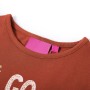 Langarm-T-Shirt für Kinder in der Farbe Cognac 116 von vidaXL, Kinder-T-Shirts - Ref: Foro24-13556, Preis: 8,06 €, Rabatt: %