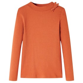 Burnt orange long-sleeved children's t-shirt 140 by vidaXL, Kids T-shirts - Ref: Foro24-14133, Price: 7,99 €, Discount: %