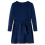 Navy blue long-sleeved children's dress size 128 by vidaXL, Children's dresses - Ref: Foro24-14855, Price: 13,99 €, Discount: %