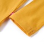 Long-sleeved dark ocher children's t-shirt size 140 by vidaXL, Kids T-shirts - Ref: Foro24-13678, Price: 9,49 €, Discount: %