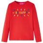 Children's long-sleeved t-shirt red 128 by vidaXL, Kids T-shirts - Ref: Foro24-13717, Price: 9,67 €, Discount: %