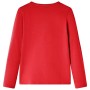 Children's long-sleeved t-shirt red 128 by vidaXL, Kids T-shirts - Ref: Foro24-13717, Price: 9,67 €, Discount: %