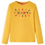 Camiseta infantil de manga larga ocre oscuro 128 de vidaXL, Camisetas para niños - Ref: Foro24-13722, Precio: 9,67 €, Descuen...