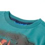 Long-sleeved dark aquamarine children's t-shirt size 104 by vidaXL, Kids T-shirts - Ref: Foro24-13355, Price: 8,34 €, Discoun...