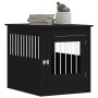 Dog cage engineered wood black 64.5x80x71 cm by vidaXL, Dog kennels - Ref: Foro24-838331, Price: 112,94 €, Discount: %