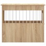 Dog cage engineered wood Sonoma oak 55x80x68 cm by vidaXL, Dog kennels - Ref: Foro24-838325, Price: 106,72 €, Discount: %