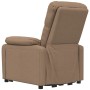 Sillón elevable tela marrón de vidaXL, Sillones - Ref: Foro24-3120362, Precio: 277,27 €, Descuento: %