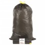 Bolsas de basura con cierre de cordón 250 unidades negras 60 l de vidaXL, Bolsas de basura - Ref: Foro24-155343, Precio: 23,0...