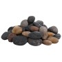 Polished pebbles mixed colors 25 kg 5-8 cm by vidaXL, Aquarium decoration - Ref: Foro24-155334, Price: 69,99 €, Discount: %