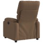 Sillón reclinable de tela marrón de vidaXL, Sillones - Ref: Foro24-373414, Precio: 222,24 €, Descuento: %