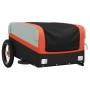 Schwarz-orangefarbener Fahrradanhänger aus Eisen, 30 kg von vidaXL, Fahrradanhänger - Ref: Foro24-94033, Preis: 92,75 €, Raba...