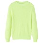 Neon yellow children's knitted sweater 140 by vidaXL, Kids T-shirts - Ref: Foro24-14579, Price: 15,99 €, Discount: %