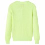 Neon yellow children's knitted sweater 140 by vidaXL, Kids T-shirts - Ref: Foro24-14579, Price: 15,99 €, Discount: %