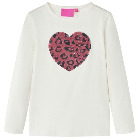 Camiseta infantil de manga larga crudo 92 de vidaXL, Camisetas para niños - Ref: Foro24-13789, Precio: 10,99 €, Descuento: %