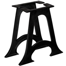 Dining table legs in A cast iron arched base 2 units by vidaXL, Table legs - Ref: Foro24-245430, Price: 115,99 €, Discount: %