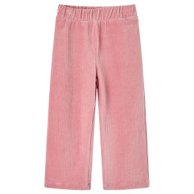 Children's light pink corduroy pants 128 by vidaXL, kids pants - Ref: Foro24-13892, Price: 11,99 €, Discount: %