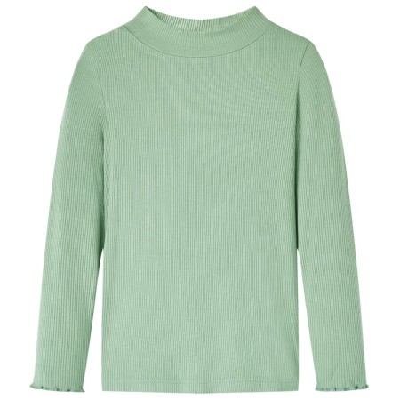 Children's long sleeve high neck t-shirt dark mint color 116 by vidaXL, Kids T-shirts - Ref: Foro24-14331, Price: 8,53 €, Dis...