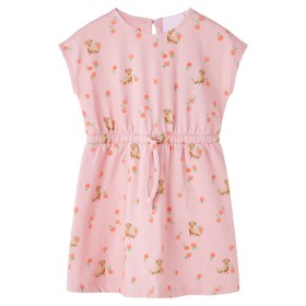 Vestido infantil con cordón naranja claro 104 de vidaXL, Vestidos de niños - Ref: Foro24-14615, Precio: 17,99 €, Descuento: %