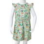 Vestido infantil con mangas volantes caqui claro 140 de vidaXL, Vestidos de niños - Ref: Foro24-14636, Precio: 16,99 €, Descu...