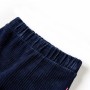 Pantalón infantil pana azul marino 104 de vidaXL, Pantalones de niños - Ref: Foro24-14080, Precio: 12,22 €, Descuento: %