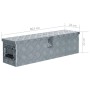 Aluminiumbox 80,5x22x22 cm silber von vidaXL, Werkzeugkästen - Ref: Foro24-142937, Preis: 138,52 €, Rabatt: %