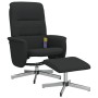 Relaxsessel mit Fußstütze aus schwarzem Stoff von vidaXL, Sessel - Ref: Foro24-356584, Preis: 137,79 €, Rabatt: %