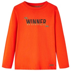 Camiseta infantil de manga larga naranja brillo 92 de vidaXL, Camisetas para niños - Ref: Foro24-12894, Precio: 9,99 €, Descu...