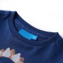 Camiseta infantil de manga larga azul marino 140 de vidaXL, Camisetas para niños - Ref: Foro24-12863, Precio: 8,06 €, Descuen...