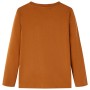 Children's long-sleeved t-shirt in cognac color 128 by vidaXL, Kids T-shirts - Ref: Foro24-12932, Price: 12,02 €, Discount: %