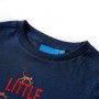 Marineblaues langärmeliges Kinder-T-Shirt 140 von vidaXL, Kinder-T-Shirts - Ref: Foro24-13038, Preis: 9,49 €, Rabatt: %