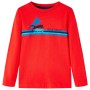 Camiseta infantil de manga larga rojo 140 de vidaXL, Camisetas para niños - Ref: Foro24-13298, Precio: 11,59 €, Descuento: %