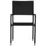 Garden chairs 2 units black synthetic rattan by vidaXL, Garden chairs - Ref: Foro24-43929, Price: 61,00 €, Discount: %