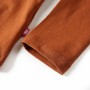 Langarm-T-Shirt für Kinder in der Farbe Cognac 92 von vidaXL, Kinder-T-Shirts - Ref: Foro24-14049, Preis: 9,97 €, Rabatt: %