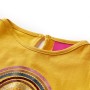 Camiseta infantil de manga larga color ocre 116 de vidaXL, Camisetas para niños - Ref: Foro24-14281, Precio: 8,99 €, Descuent...