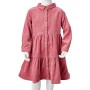 Langärmliges hellrosa Cordkleid für Kinder 104 von vidaXL, Kinderkleider - Ref: Foro24-14255, Preis: 12,74 €, Rabatt: %