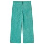 Pantalón infantil de pana verde menta 128 de vidaXL, Pantalones de niños - Ref: Foro24-14367, Precio: 14,22 €, Descuento: %