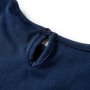 Navy blue long-sleeved children's t-shirt 140 by vidaXL, Kids T-shirts - Ref: Foro24-13653, Price: 8,34 €, Discount: %