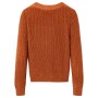 Kinder-Strickpullover in der Farbe Cognac 116 von vidaXL, Kinder-T-Shirts - Ref: Foro24-14750, Preis: 14,99 €, Rabatt: %