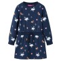 Vestido infantil de manga larga azul marino 92 de vidaXL, Vestidos de niños - Ref: Foro24-14842, Precio: 20,99 €, Descuento: %