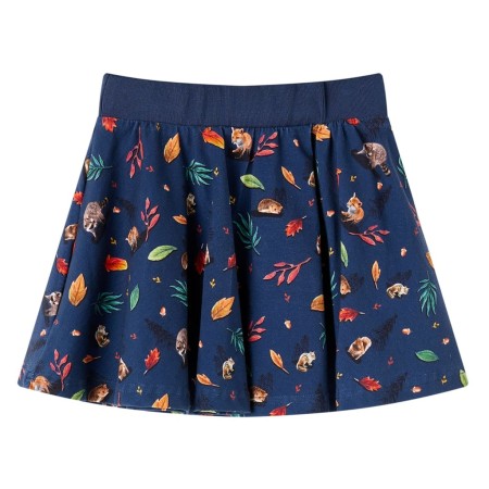 Falda infantil azul marino 104 de vidaXL, Pantalones de niños - Ref: Foro24-14918, Precio: 14,99 €, Descuento: %