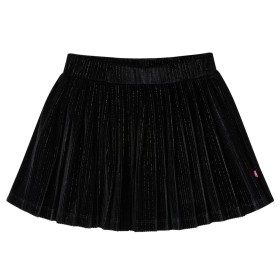 Black lurex children's pleated skirt 128 by vidaXL, kids pants - Ref: Foro24-14875, Price: 11,99 €, Discount: %