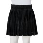 Falda plisada infantil lúrex negro 128 de vidaXL, Pantalones de niños - Ref: Foro24-14875, Precio: 11,93 €, Descuento: %