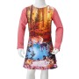 Vestido infantil de manga larga rosa 140 de vidaXL, Vestidos de niños - Ref: Foro24-14896, Precio: 15,99 €, Descuento: %