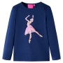 Navy blue long-sleeved children's t-shirt 104 by vidaXL, Kids T-shirts - Ref: Foro24-14000, Price: 9,81 €, Discount: %