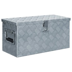 Aluminiumbox 61,5x26,5x30 cm silber von vidaXL, Werkzeugkästen - Ref: Foro24-142936, Preis: 115,99 €, Rabatt: %