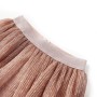 Falda infantil con purpurina rosa suave 140 de vidaXL, Pantalones de niños - Ref: Foro24-15090, Precio: 12,99 €, Descuento: %