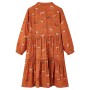 Cognac color children's dress 140 by vidaXL, Children's dresses - Ref: Foro24-15065, Price: 17,99 €, Discount: %