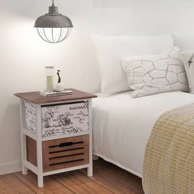 Nightstands 2 units wood by vidaXL, Nightstands - Ref: Foro24-242883, Price: 67,28 €, Discount: %